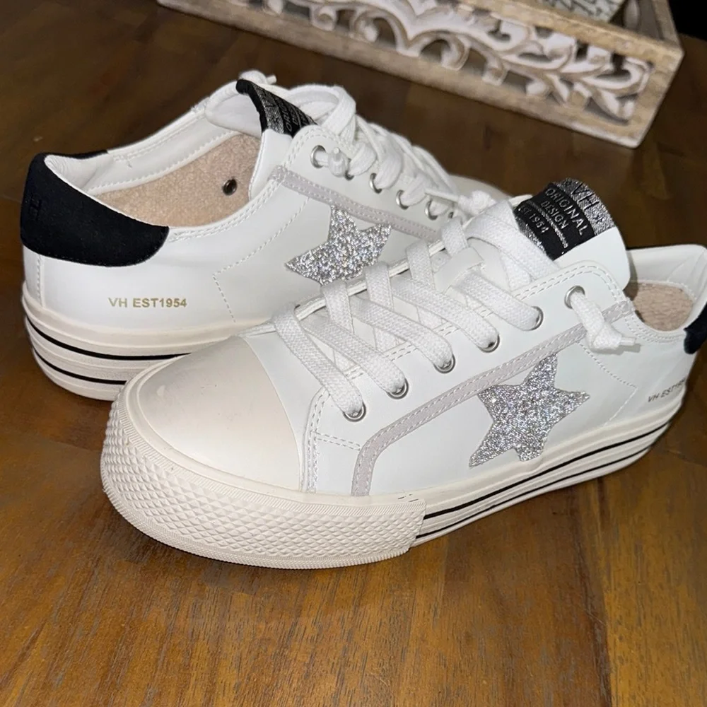 White Women’s Sneakers - Picture 10 of 17